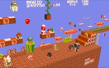 video games mario super mario 1440x900 wallpaper 